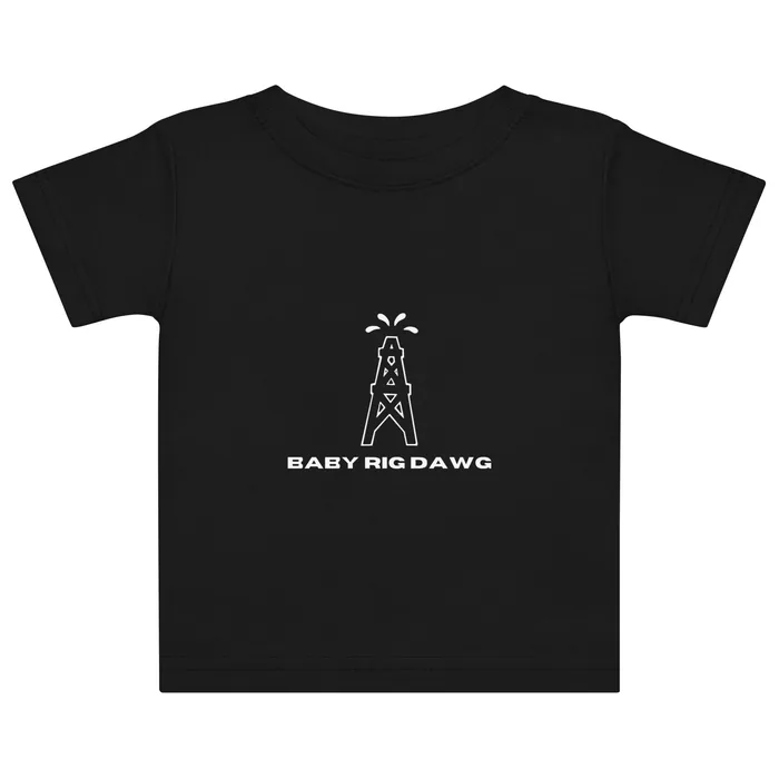 Baby Rig Dawg Tee in black