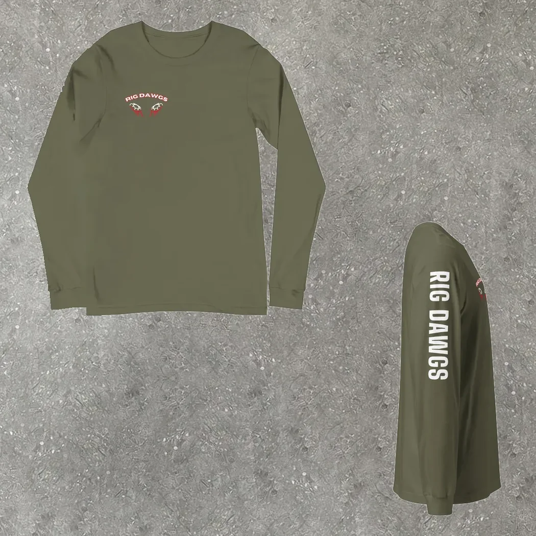 Knuckle Duster Long Sleeve in army green