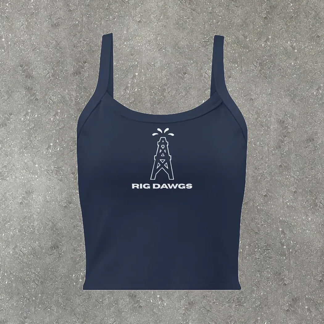 Rig Dawgs Women's Tank in navy