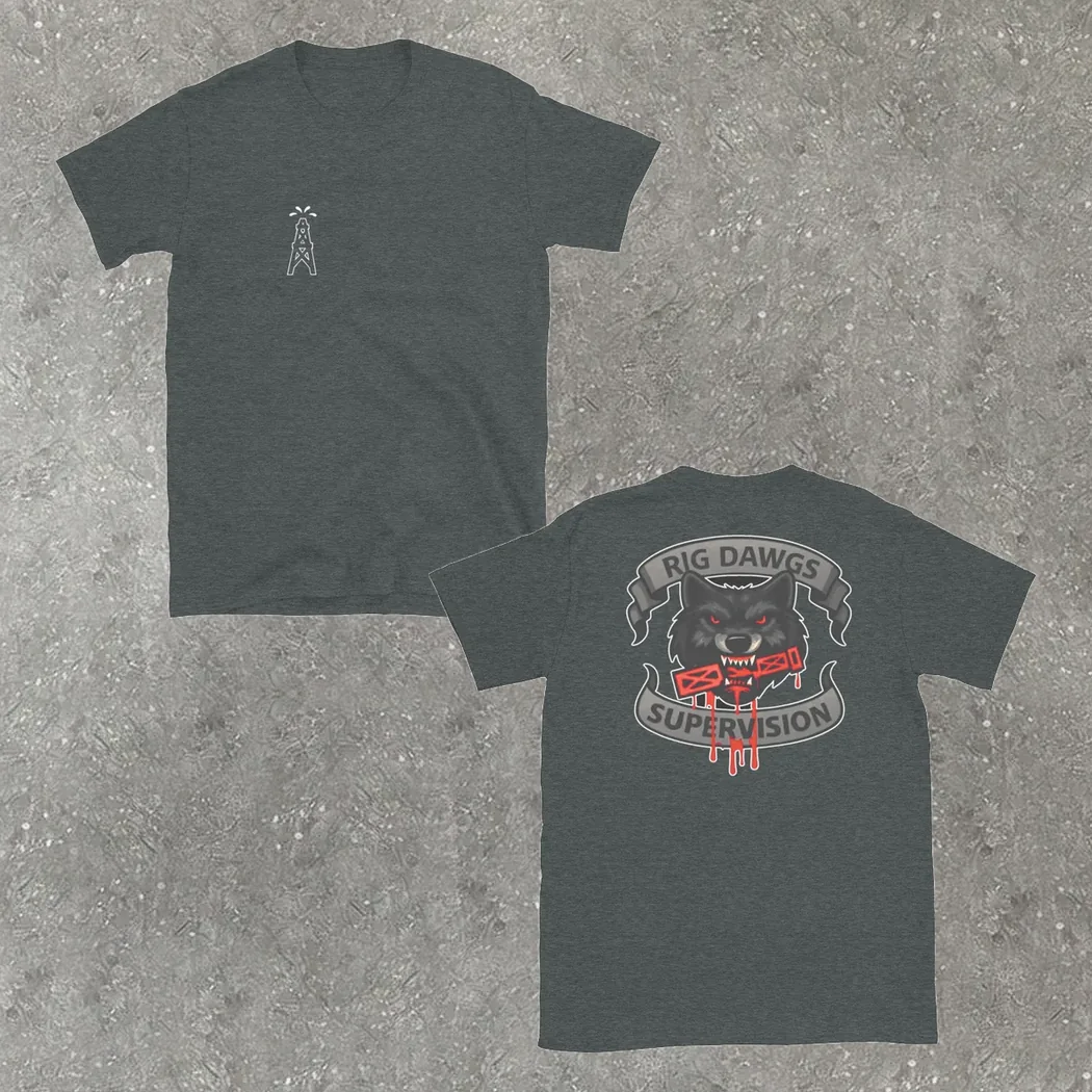 Rig Dawgs Tee in grey