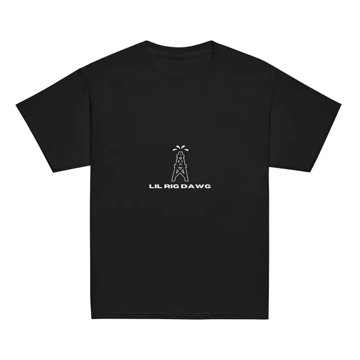 Lil Rig Dawg Youth Tee in black