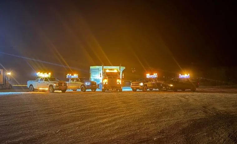 Night convoy, every beacon lit