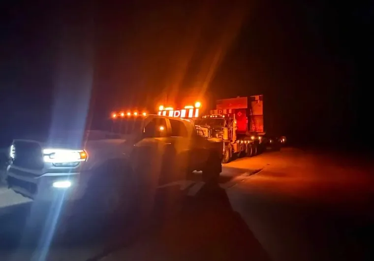Beacons up on a night move